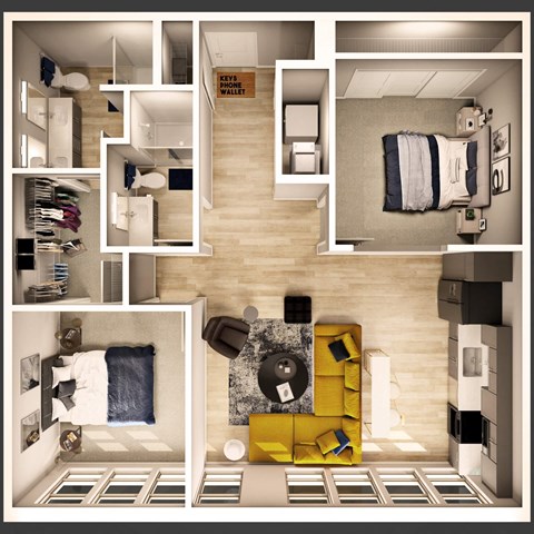 Unit D1 at Adelphi Quarter, Columbus, 43203